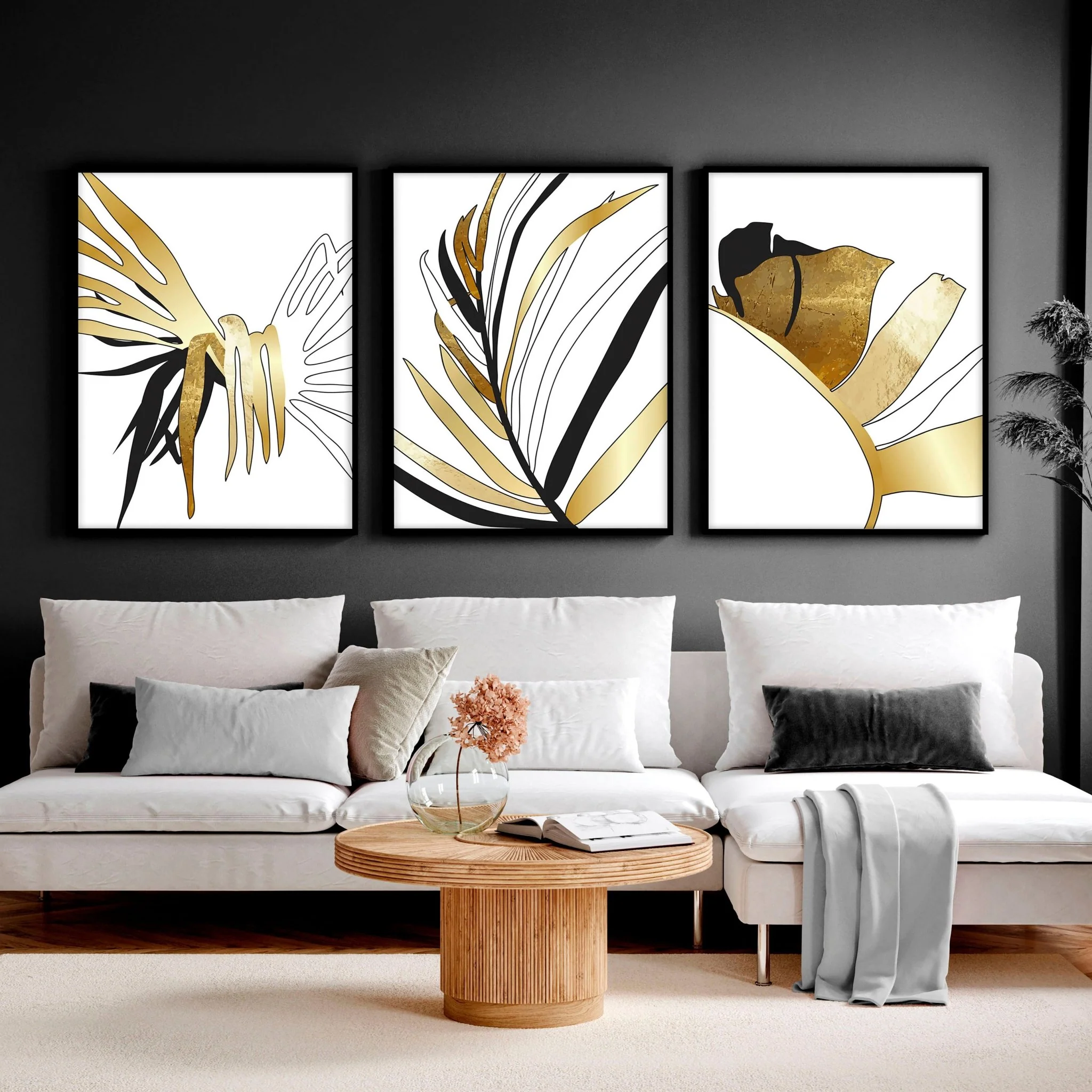 Wall print for living room | set of 3 wall art prints - Image 3