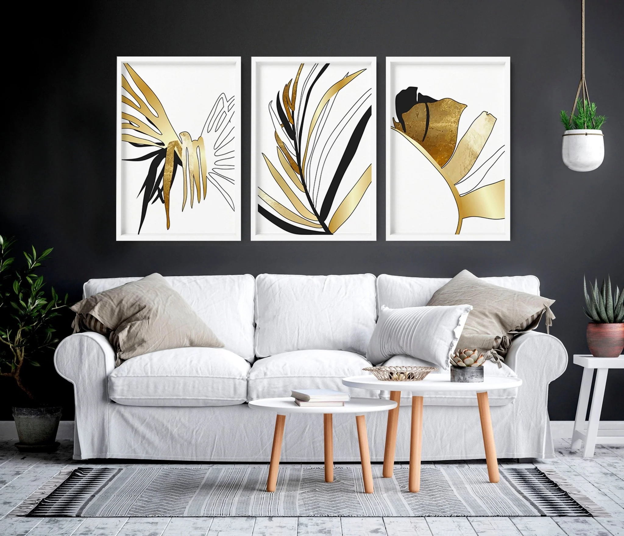 Wall print for living room | set of 3 wall art prints - Image 9