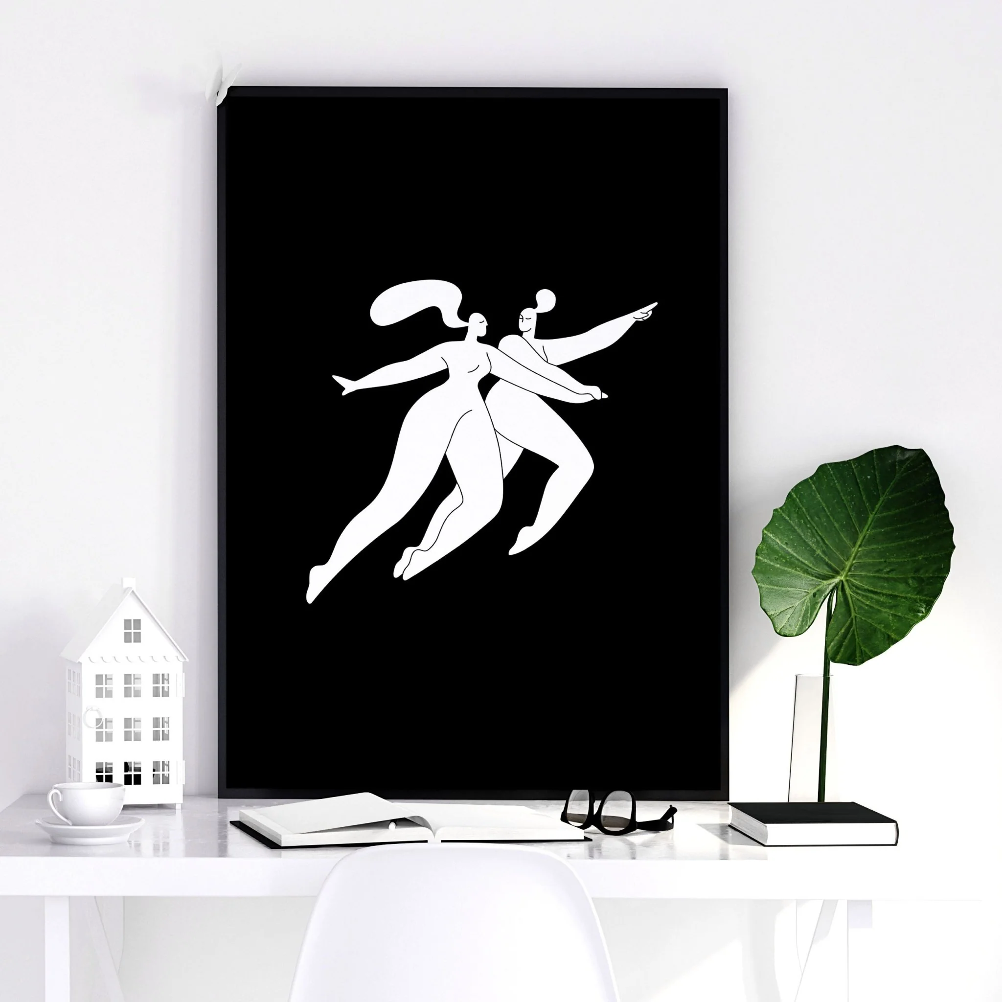 Wall Prints And Posters | Set of 3 Boho Women Wall art Prints - Image 10