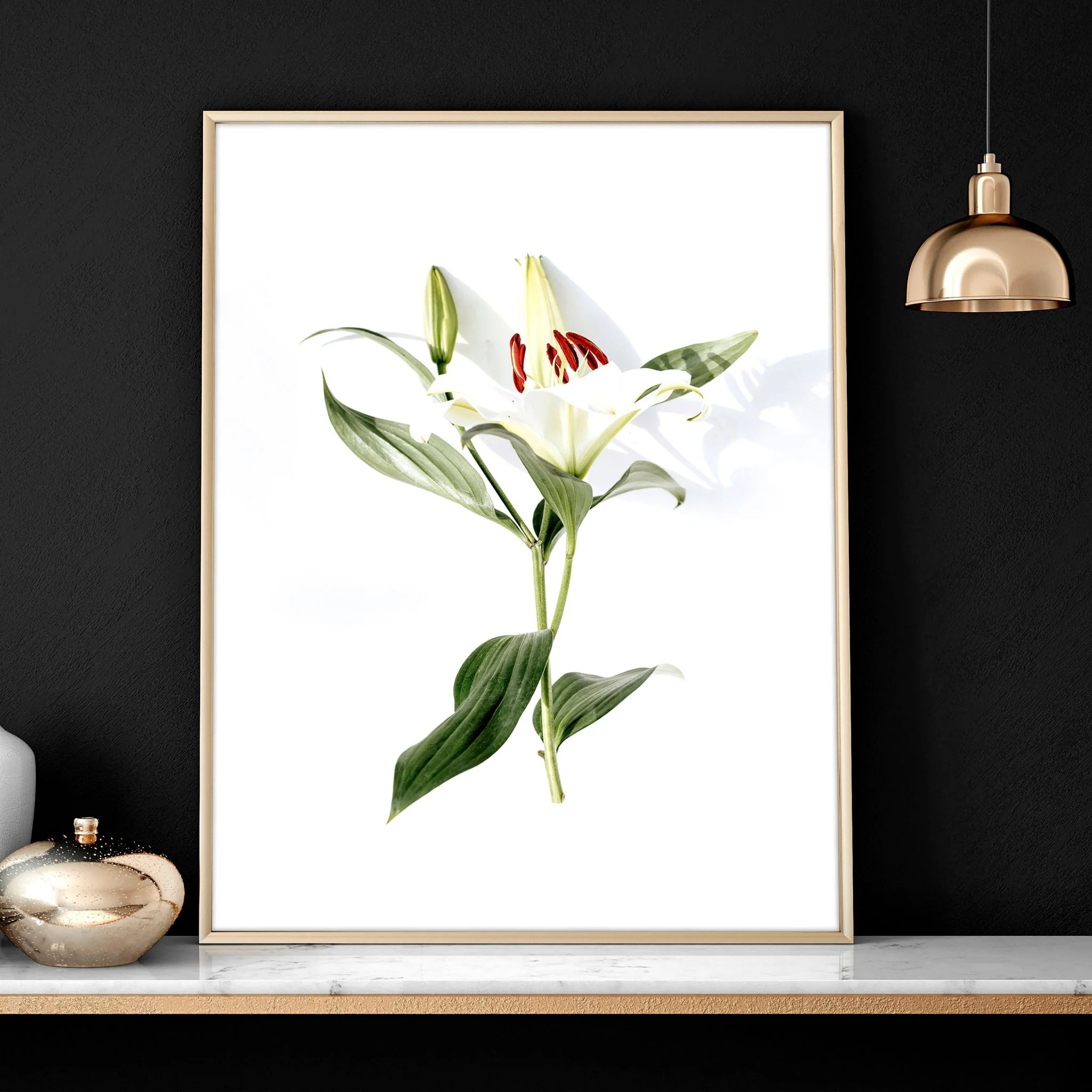 Wall prints for living room | Set of 2 Botanical wall art - Image 3