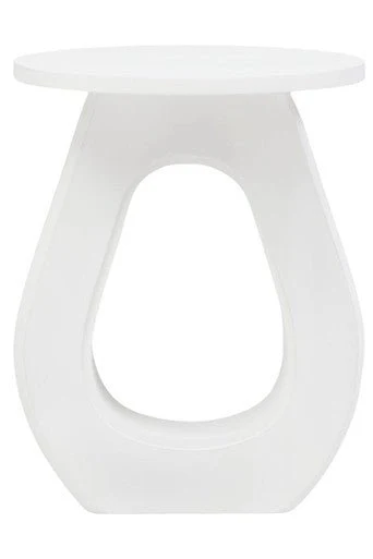 Walsa Whitewash Mango Wood Accent Table - Image 7
