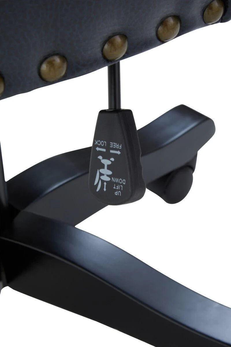 Walson Black Leather Effect Home Office Chair - Image 20