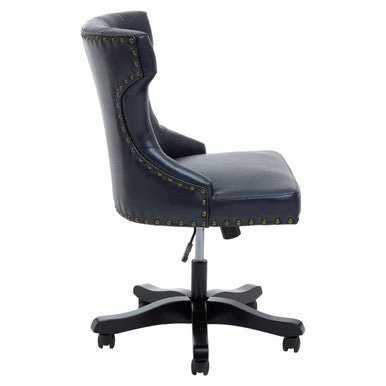 Walson Black Leather Effect Home Office Chair - Image 9