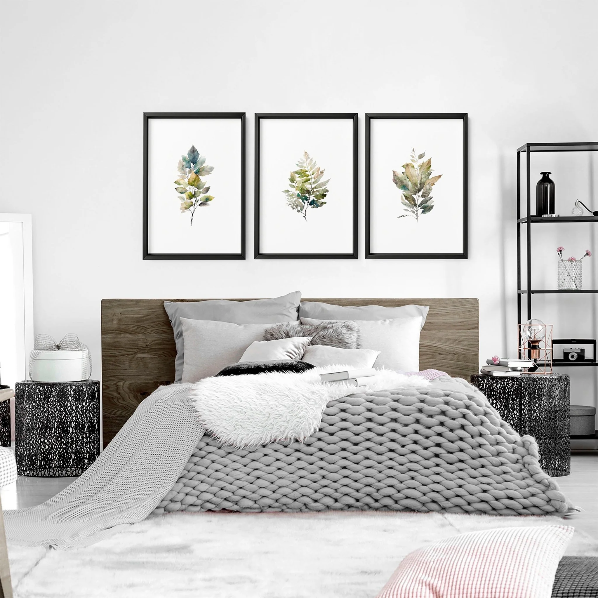Watercolour Botanical | Set of 3 wall art prints - Image 5