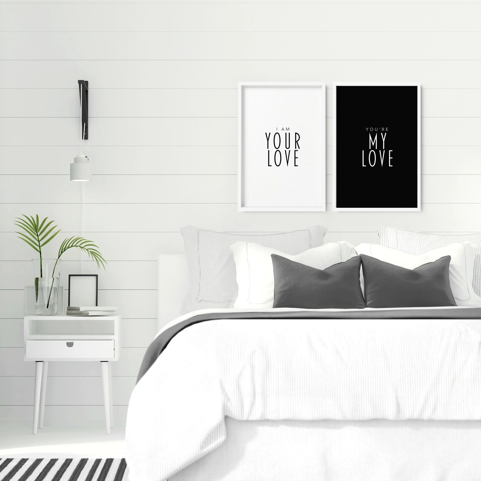 Wedding anniversary gifts for couples | set of 2 wall art prints - Image 4
