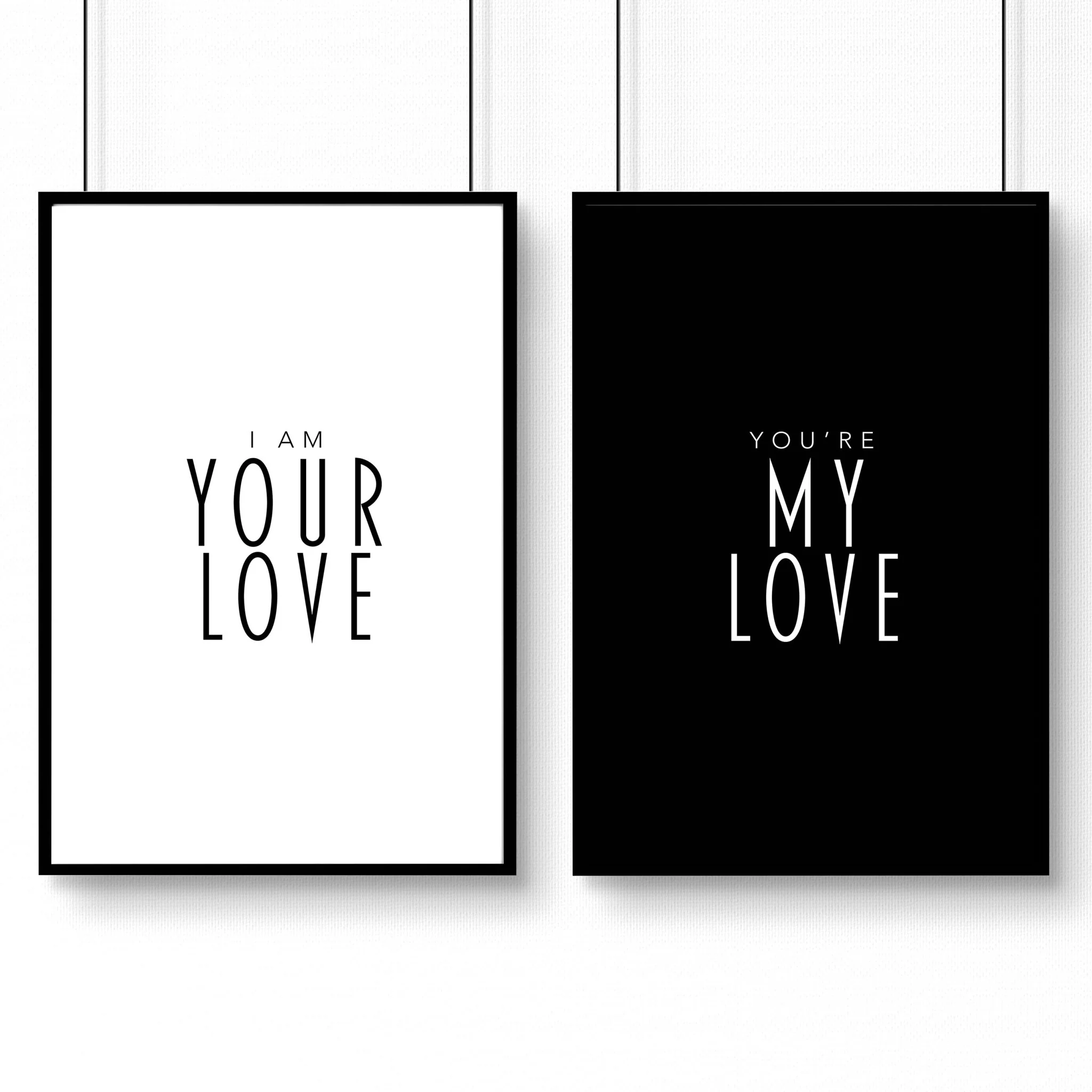 Wedding anniversary gifts for couples | set of 2 wall art prints - Image 9