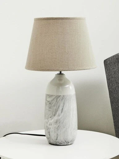 Welma Beige Ceramic Table Lamp - Image 10