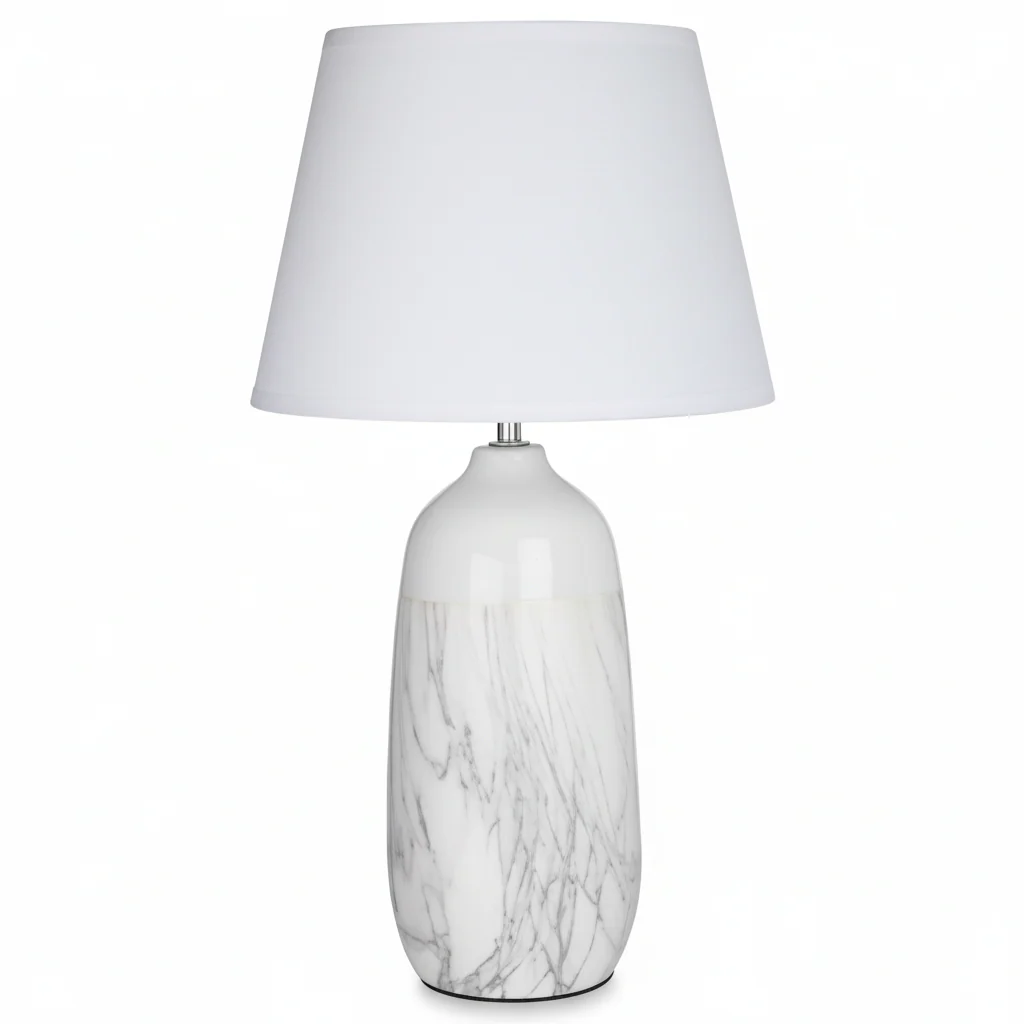 Welma White Ceramic Table Lamp