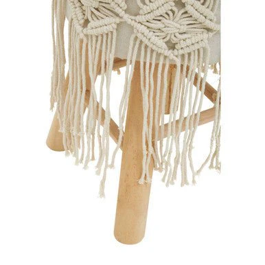 West Village Weave Seat Stool - Image 7