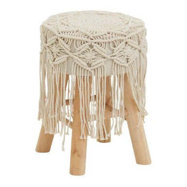 West Village Weave Seat Stool - Image 9