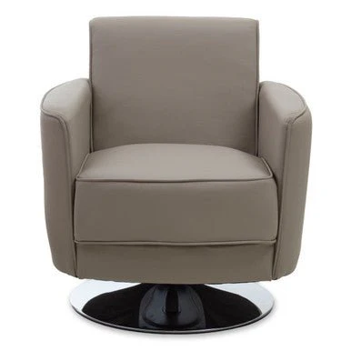 Wester Mink Leather Effect Chair - Image 10