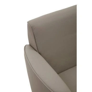 Wester Mink Leather Effect Chair - Image 11