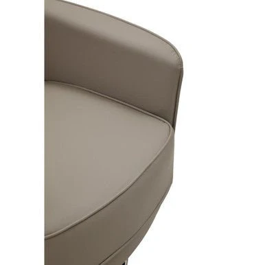 Wester Mink Leather Effect Chair - Image 12