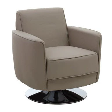 Wester Mink Leather Effect Chair - Image 7