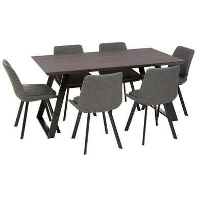 Westford Dining Table With 6 Chairs Set - Image 6
