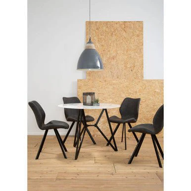 Weston Round Grey Dining Set - Image 11