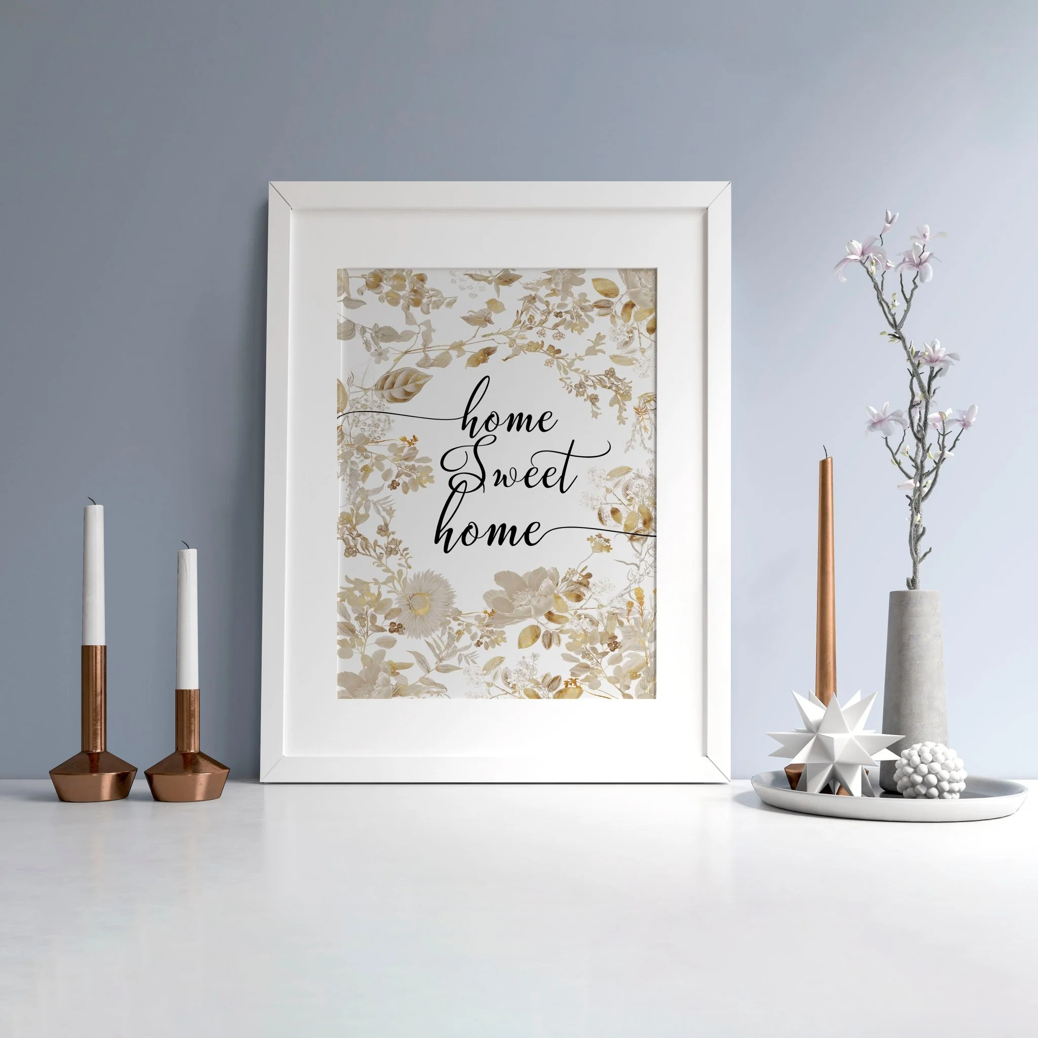 White Picture frame Mount - Image 2