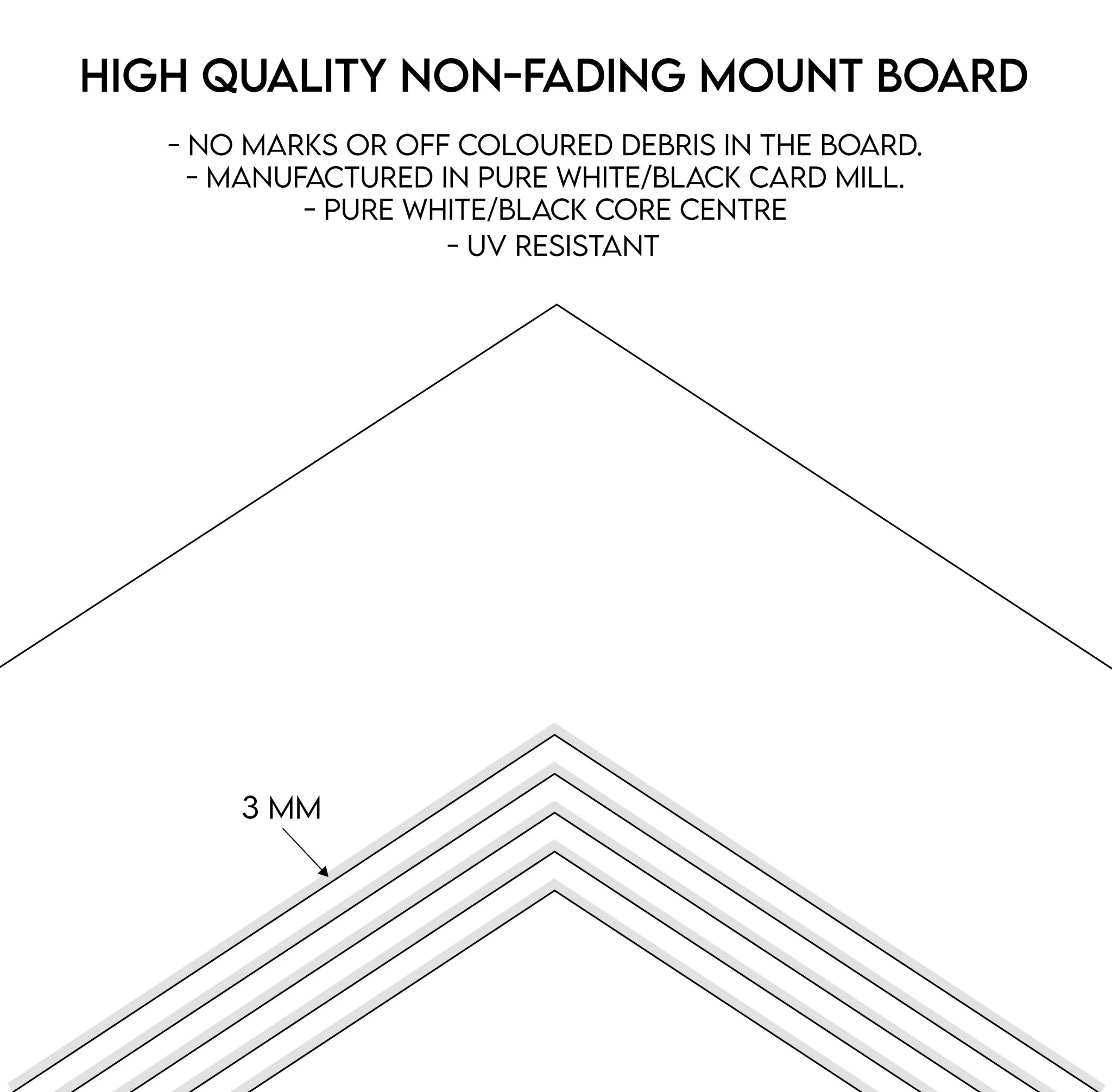 White Picture frame Mount - Image 5
