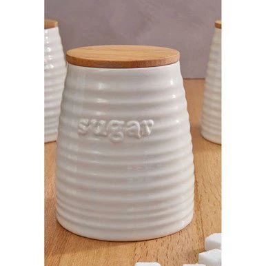 Winnie Cream Dolomite Sugar Canister - Image 9
