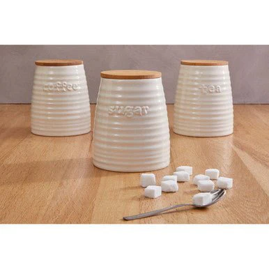 Winnie Cream Dolomite Tea Canister - Image 7