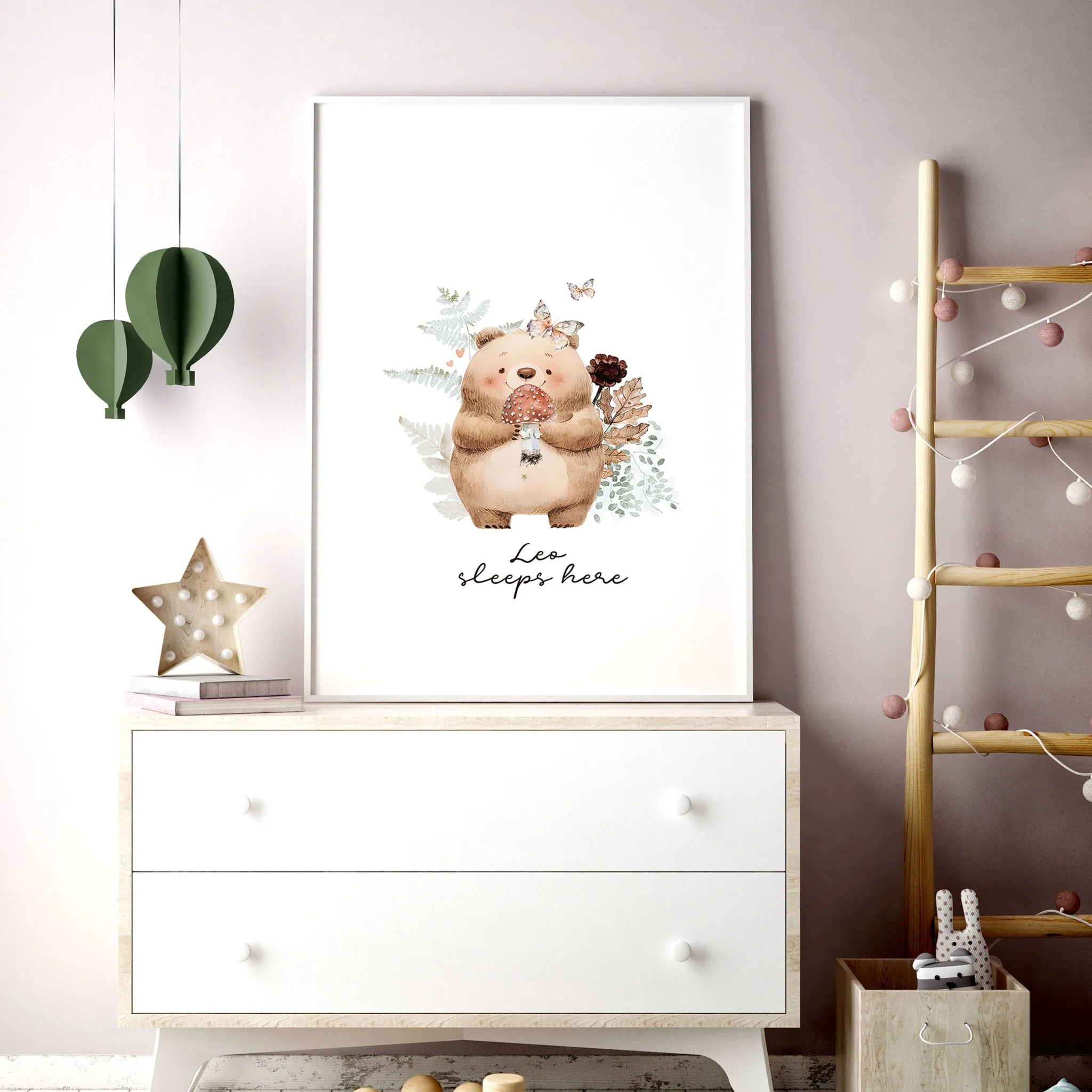 Woodland Decor For Nursery | Set of 3 wall art prints - Image 10