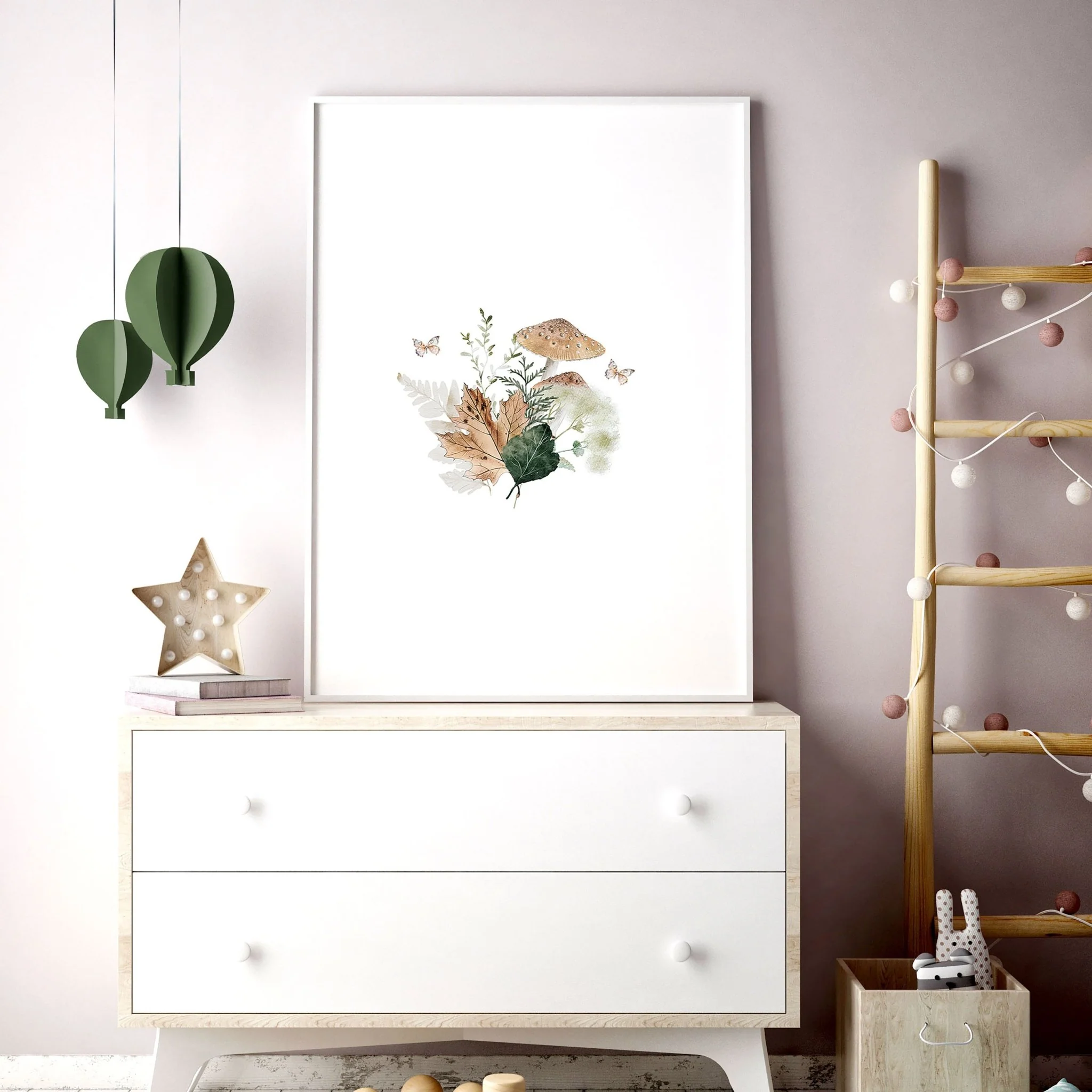 Woodland Decor For Nursery | Set of 3 wall art prints - Image 9