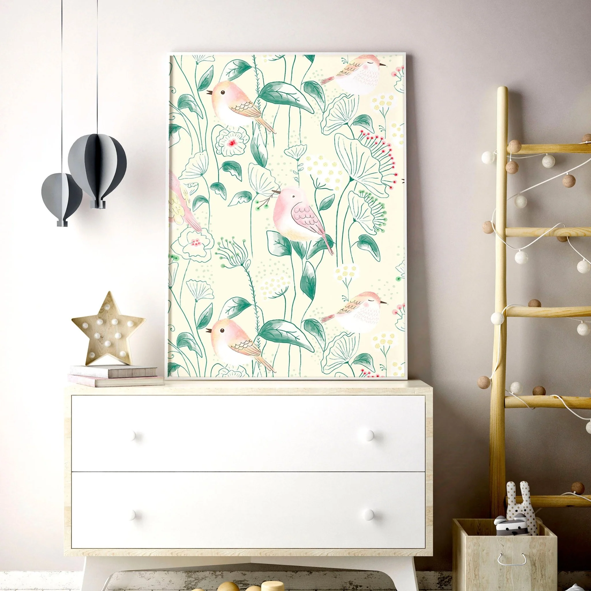 Woodland nursery decor | set of 2 wall art prints - Image 3