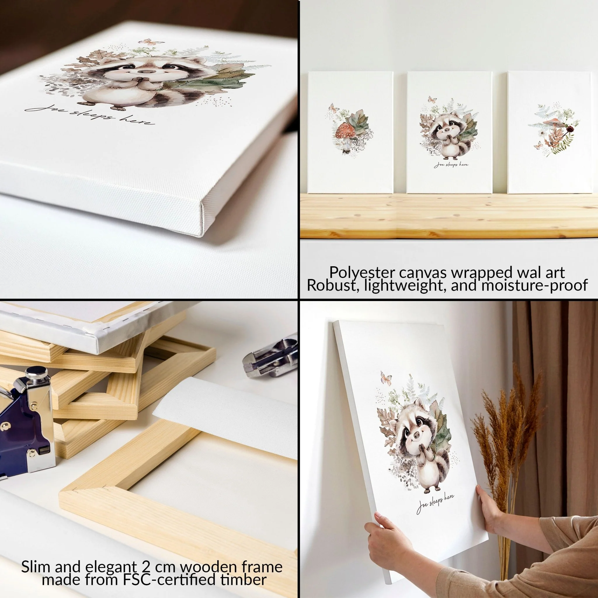 Woodland Prints | Set of 3 wall art prints - Image 11