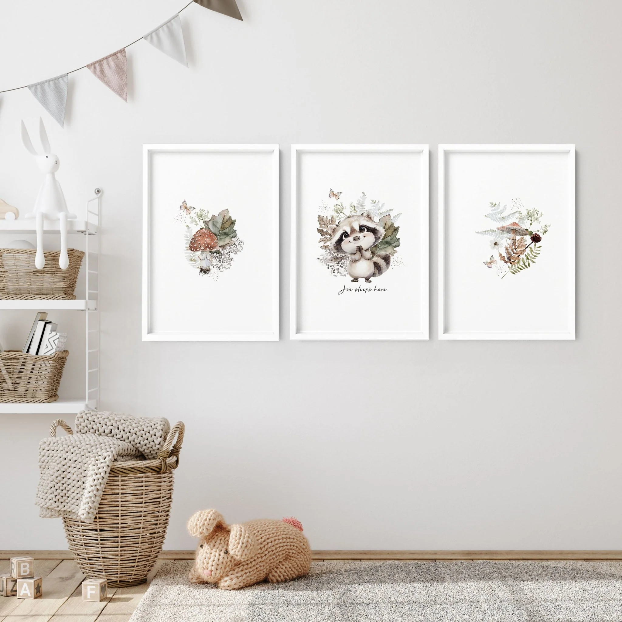 Woodland Prints | Set of 3 wall art prints - Image 12