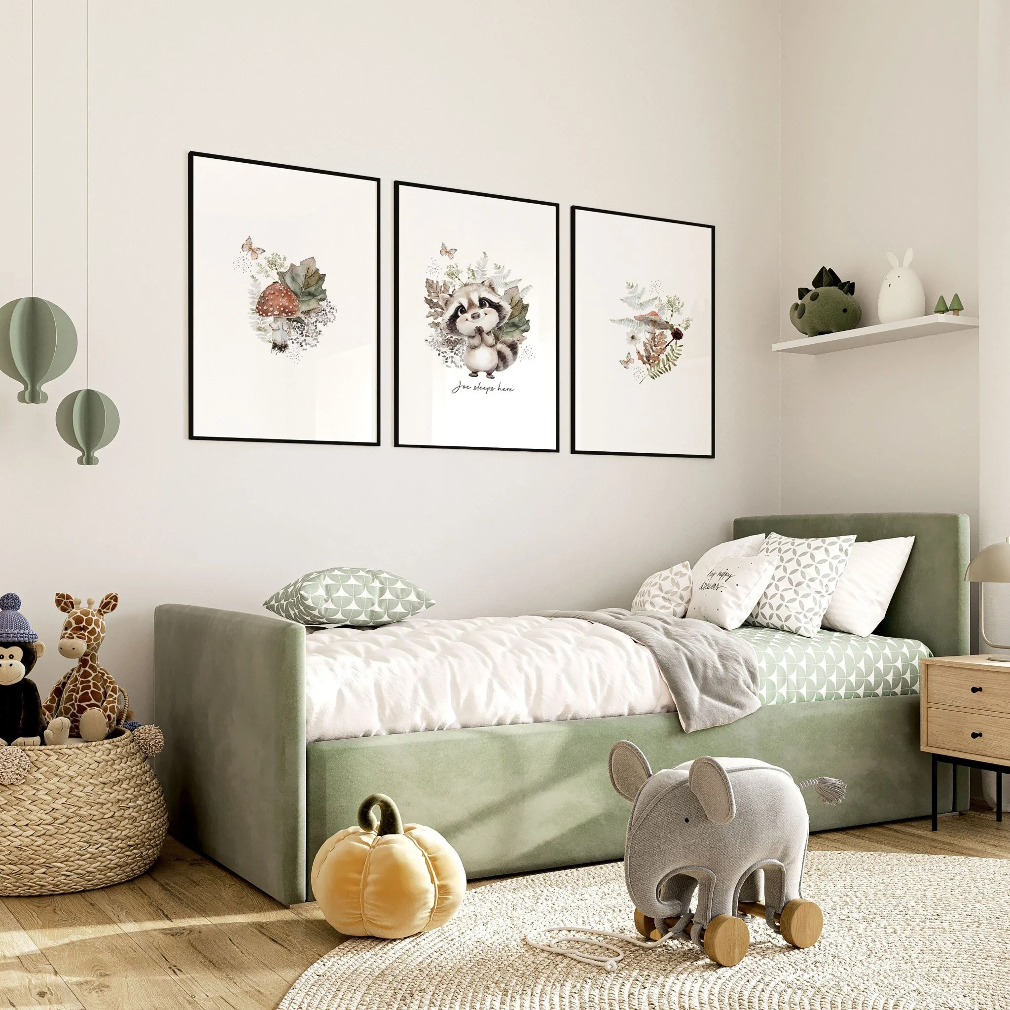 Woodland Prints | Set of 3 wall art prints - Image 6