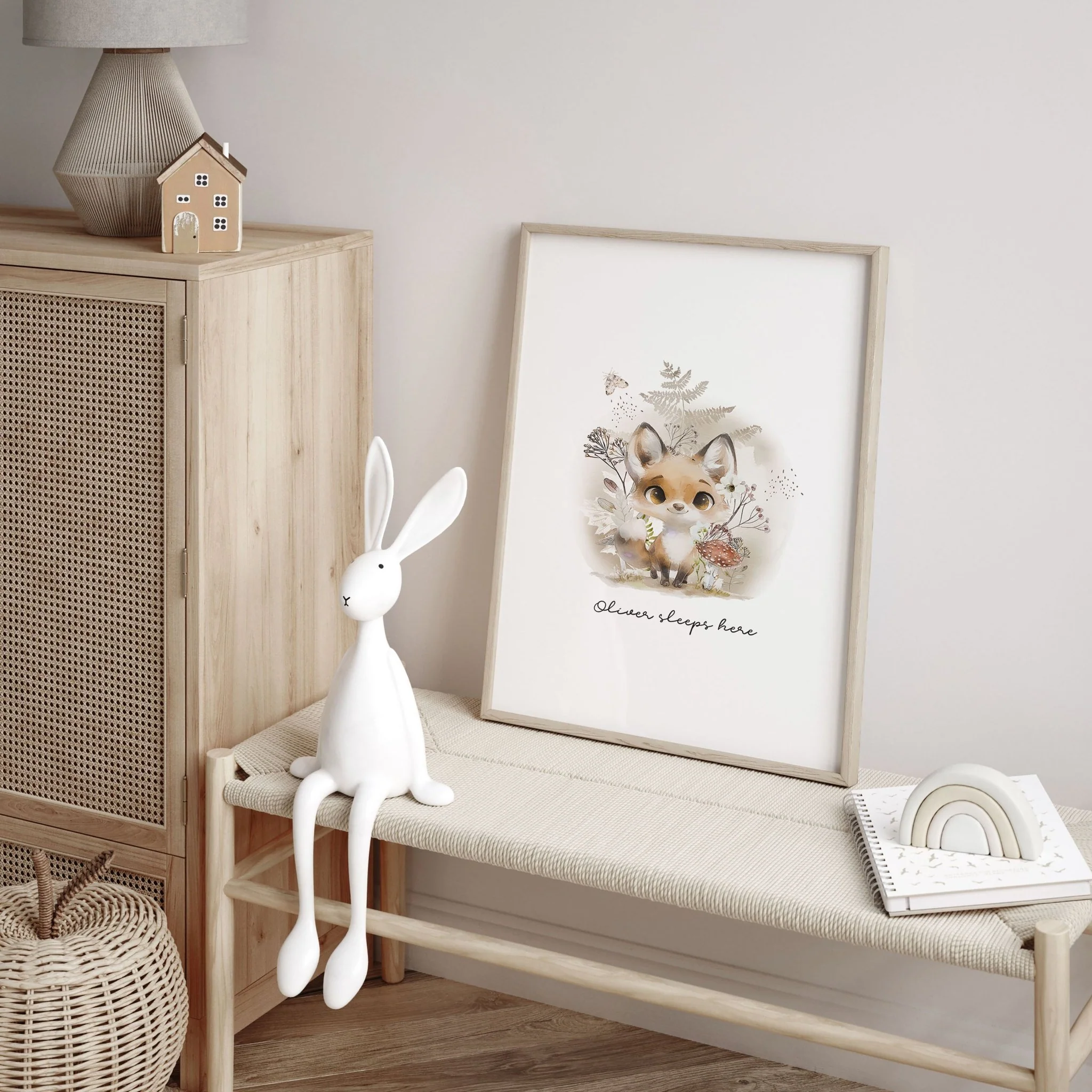 Woodland Wall Murals | Set of 3 wall art prints - Image 4