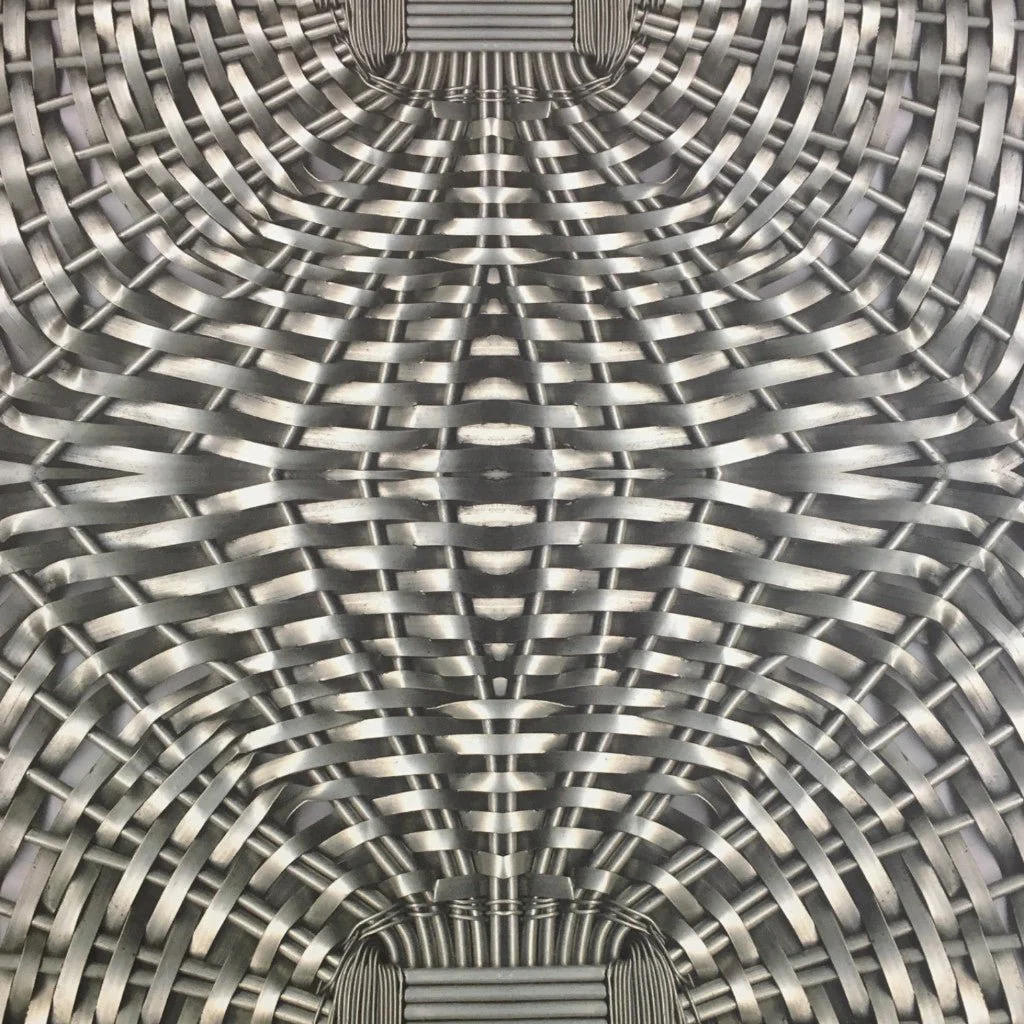 Woven Metal Basket Wallpaper - Image 2