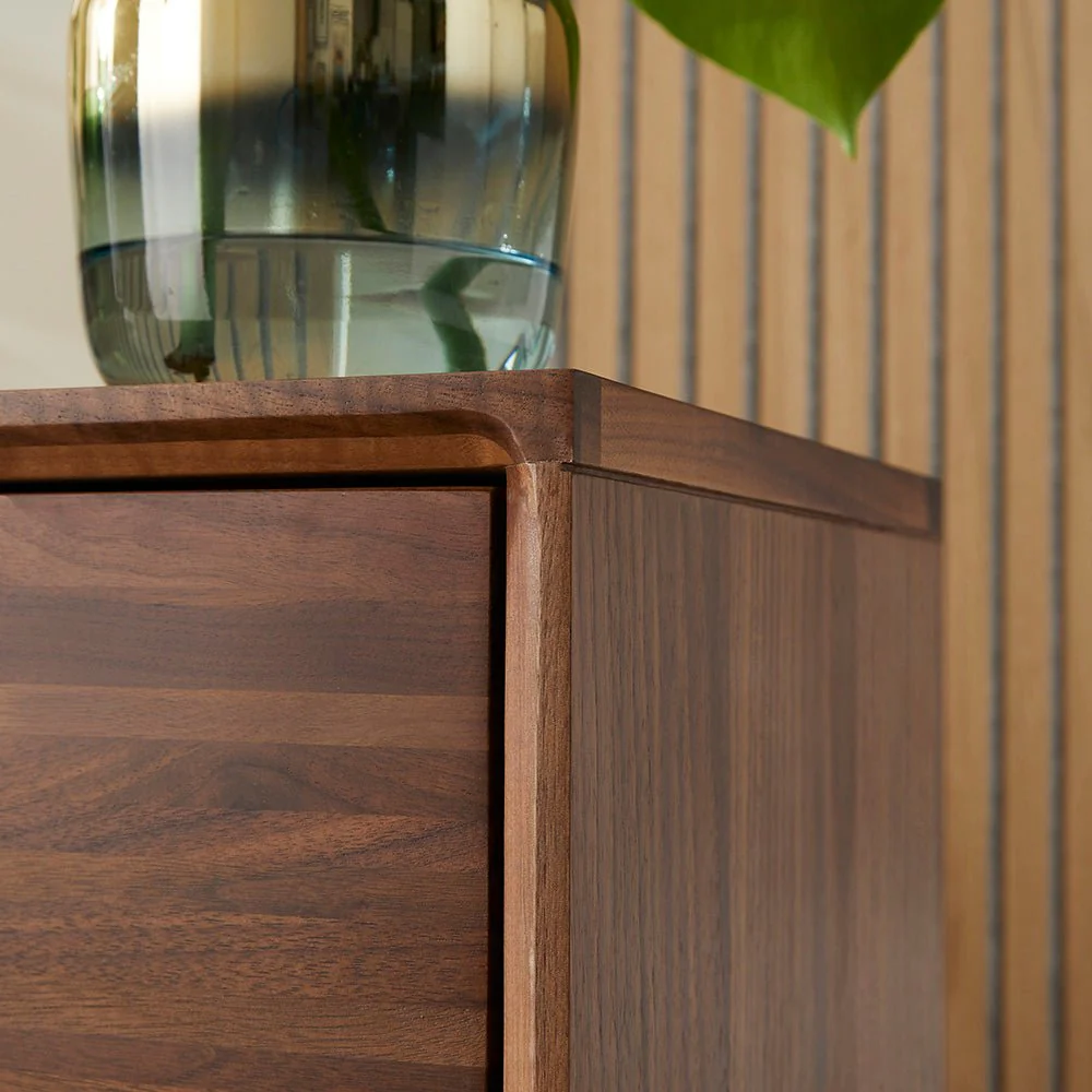 Wright Walnut Chest of 3 Drawers - Image 3