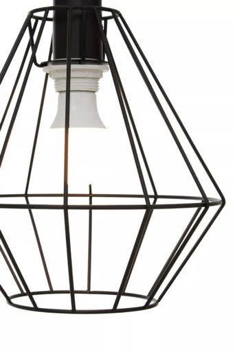 Wyra Black Cage Pendant Light - Image 10