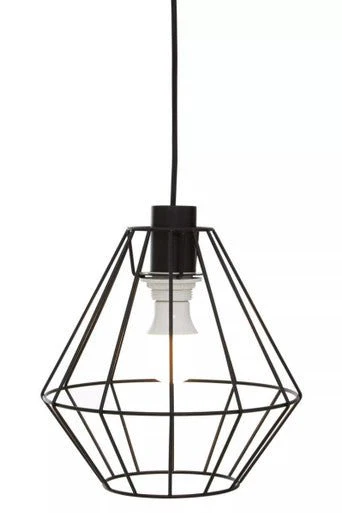 Wyra Black Cage Pendant Light - Image 6