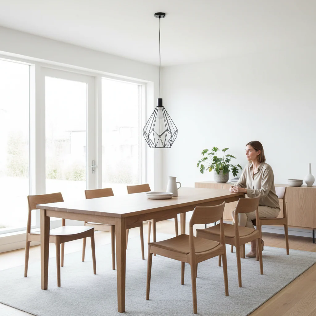 Wyra Black Finish Frame Pendant light - Image 2