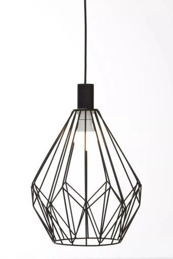 Wyra Black Finish Frame Pendant light - Image 6