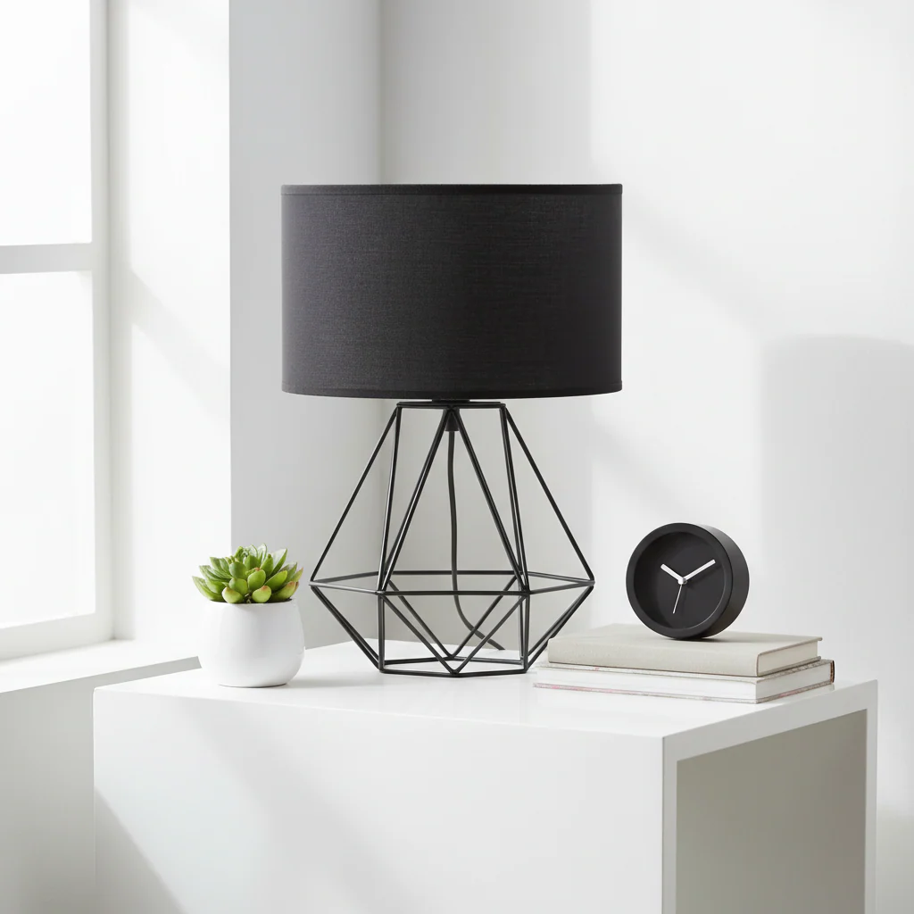 Wyra Black Shade Table Lamp - Image 4