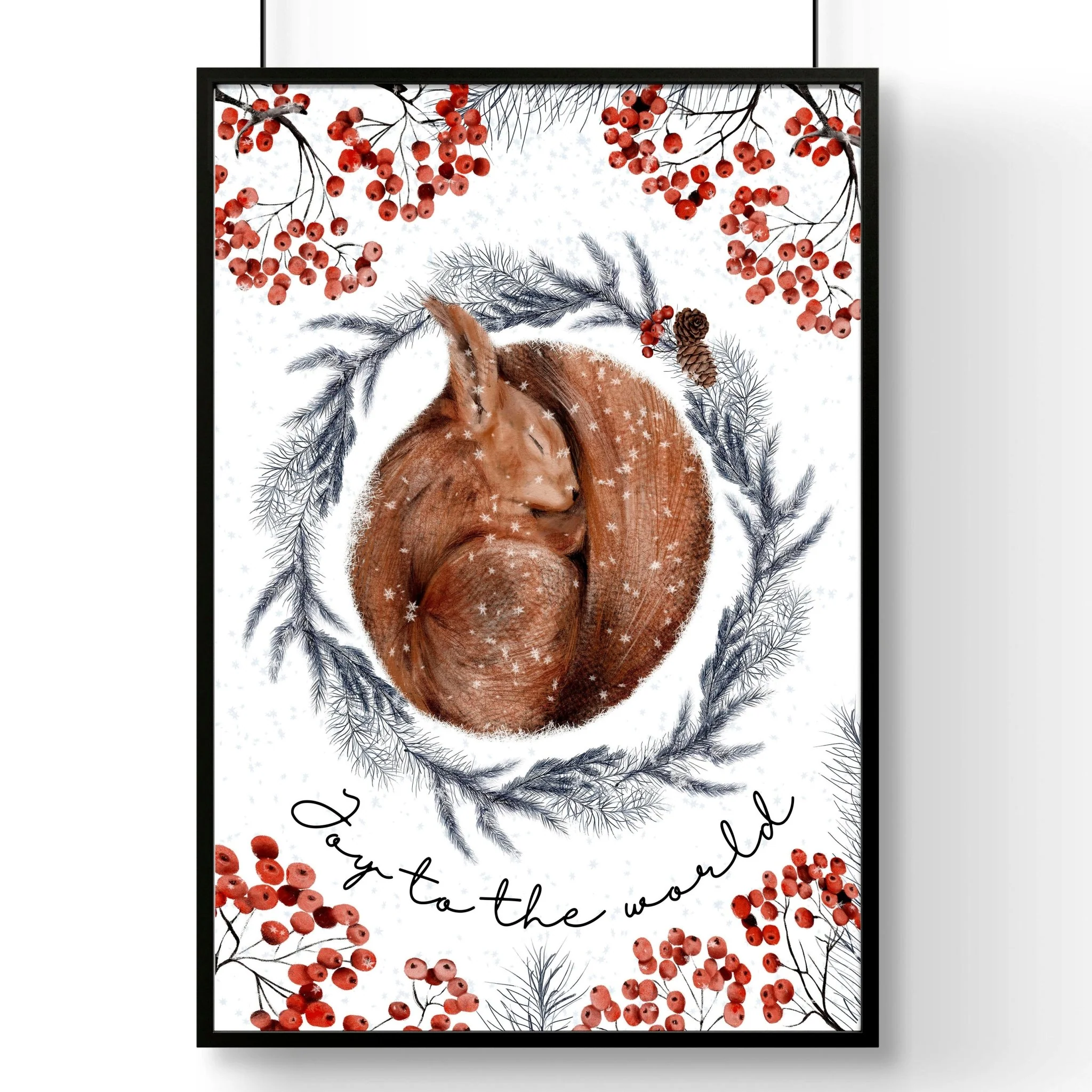 Xmas decorations hanging | Folk Christmas Decor - Image 4