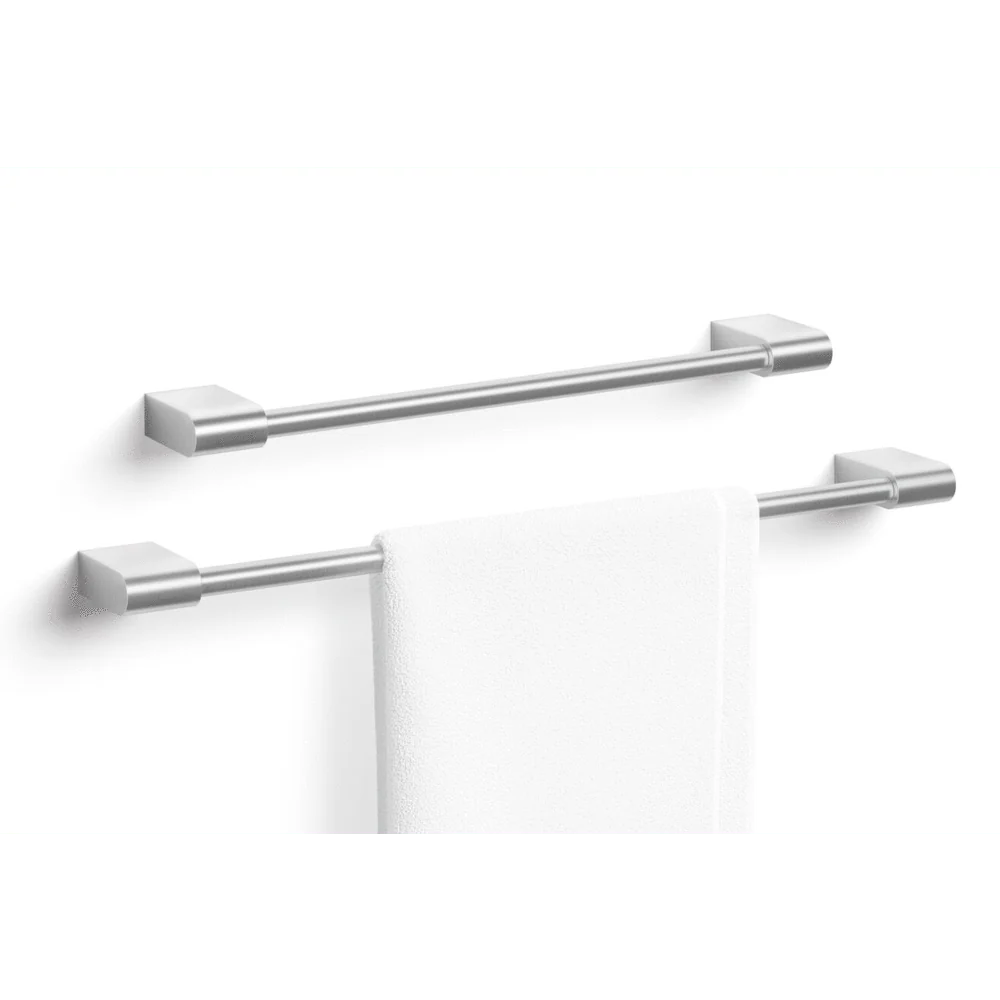 Atore Brushed Stainless Steel 65.2 cm Towel Rail 40422 - Image 2