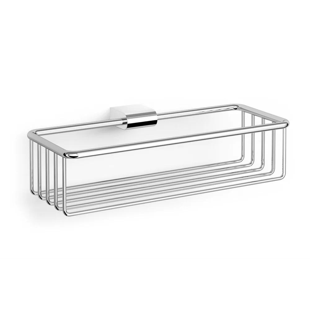 Atore Polished Stainless Steel 28.8 cm Wall Shower Basket 40463 - Image 2