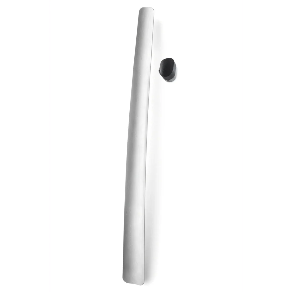 Calzo Premium Brushed Steel Shoe Horn - Wall Mounted 55cm - Image 3