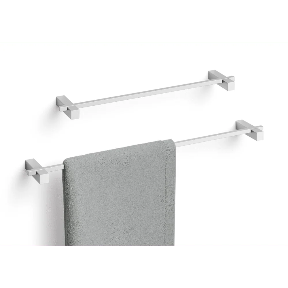 Carvo Brushed Stainless Steel 50.8 cm Towel Rail 40485 - Image 3