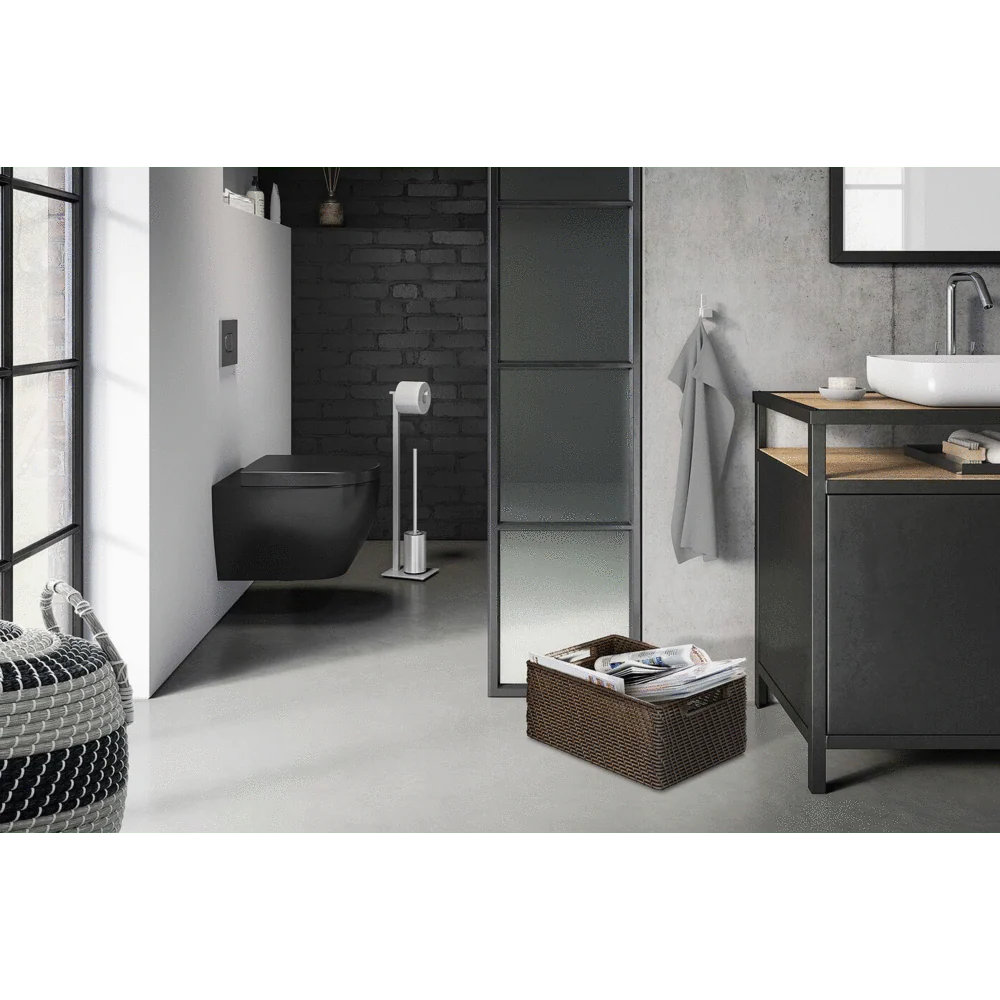 Carvo Brushed Stainless Steel Toilet Butler 40488 - Image 3