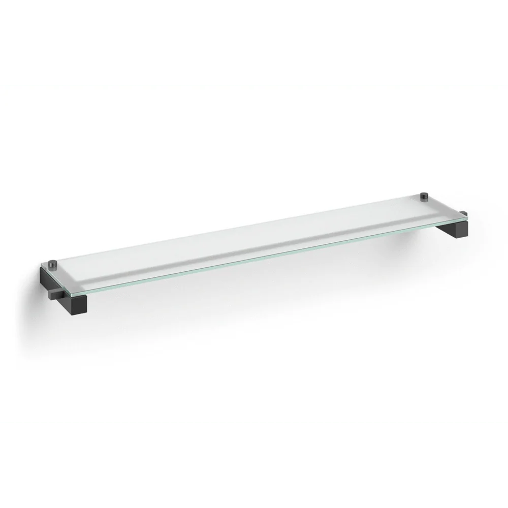 Carvo Powder Coated Black Stainless Steel Bathroom Shelf 40506 - Image 2