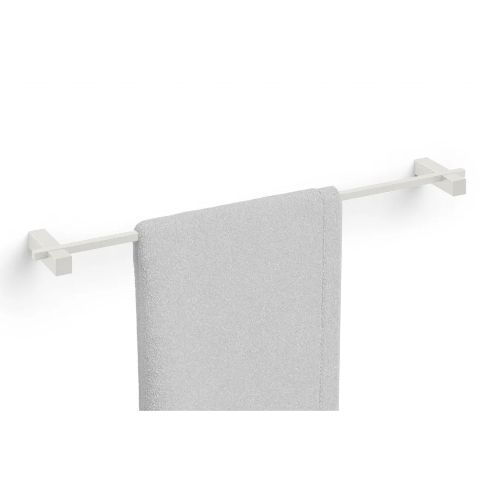 Carvo White Stainless Steel 66 cm Towel Rail 40812 - Image 2