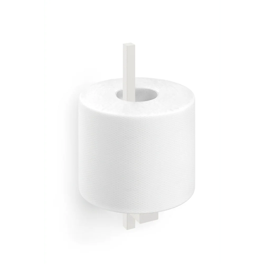 Carvo White Stainless Steel Spare Toilet Roll Holder 40811 - Image 2