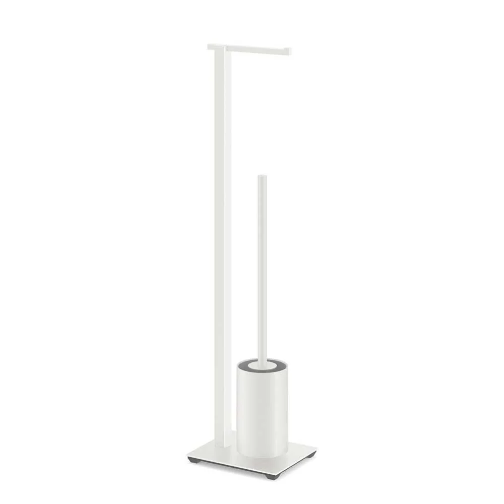 Carvo White Stainless Steel Toilet Butler 40818