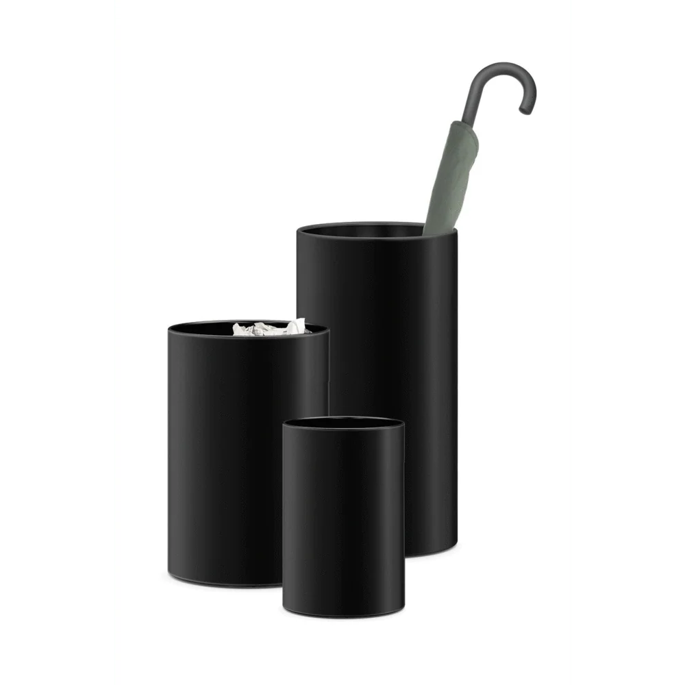 Civos Black Stainless Steel Umbrella Stand 50509 - Image 3