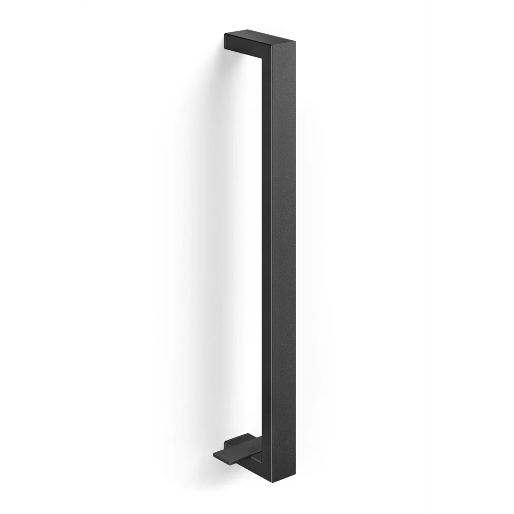 Linea Black Stainless Steel 40 cm Guest Towel Holder 40598 - Image 2